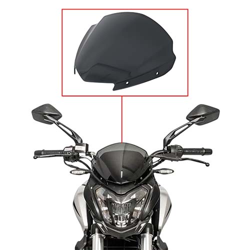 PARABRISA PROTECTOR FRONTAL BAJAJ DOMINAR 250 / 400 MTC