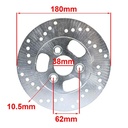 DISCO DE FRENO SUZUKI AN 125 SCOOTER DELANTERO HYD (D8134)