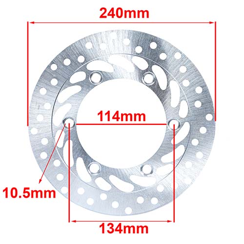 DISCO DE FRENO HONDA INVICTA DELANTERO HYD (D8135)