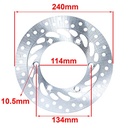 DISCO DE FRENO HONDA INVICTA DELANTERO HYD (D8135)