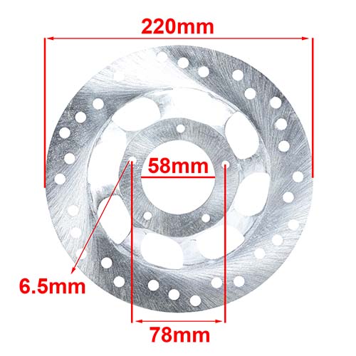 DISCO DE FRENO HONDA BIZ 125 DELANTERO HYD (D8136)