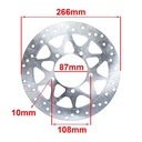 DISCO DE FRENO SUZUKI GIXXER 150 DELANTERO HYD (D8137)