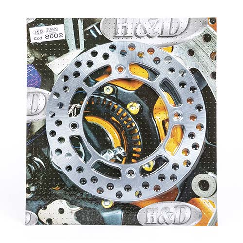 DISCO DE FRENO SUZUKI DR 250 / 350 TRASERO HYD (D8002)