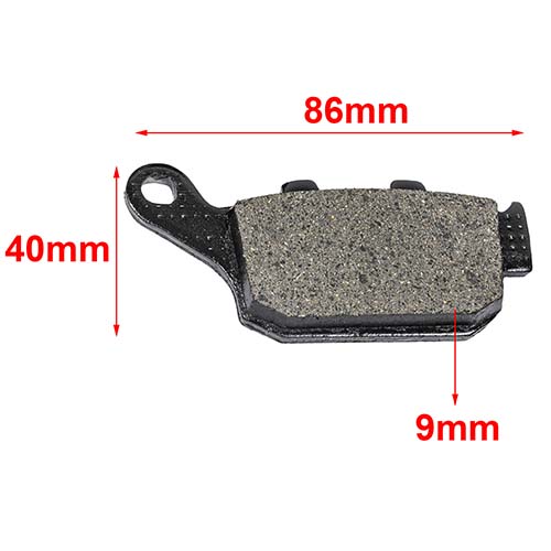 PASTILLA DE FRENO HONDA 547 TRANSALP HAWK DELAN/TRAS HYD (035)