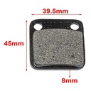 PASTILLA DE FRENO SUZUKI DR 80 / RX 150 OTRAS CHINAS HYD (044)