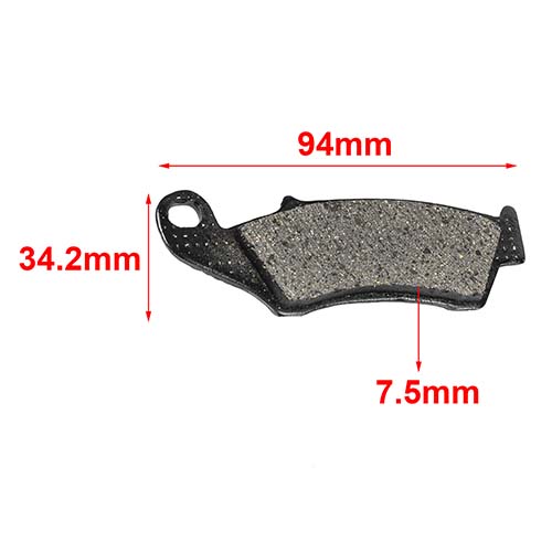 PASTILLA DE FRENO HONDA CBR 600 / XE 250 / NX 150 HYD (047)