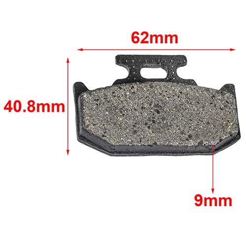 PASTILLA DE FRENO SUZUKI DR 250 TRASERA HYD (050)