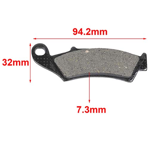 PASTILLA DE FRENO HONDA CR 125 / 250 / XR 250 / 600 / NX 25 HYD (070)