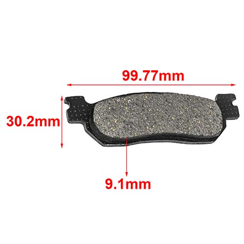 PASTILLA DE FRENO YAMAHA SIGMA - CRYPTON HYD (099)