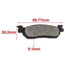 PASTILLA DE FRENO YAMAHA SIGMA - CRYPTON HYD (099)