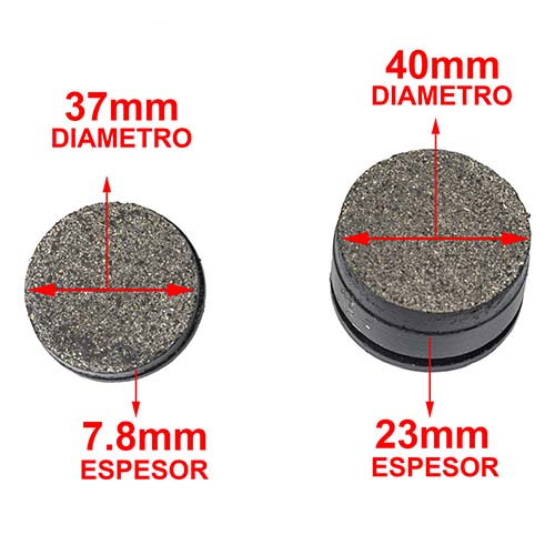 PASTILLA DE FRENO CUATRI YAMAHA BLASTER / BANSHEE HYD (114)