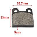 PASTILLA DE FRENO WMW R45 / R65 DELANTERA HYD (118)