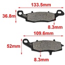 PASTILLA DE FRENO KAWASAKI ZR 750 / GPZ 1100 / KLR 650 HYD (122)