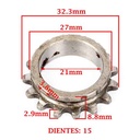 ENGRANAJE DE DISTRIBUCION (CEMENTADO) HONDA 100 XR CREUSO (560-000)