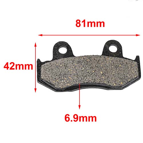 PASTILLA DE FRENO HONDA ATV / TRX 250 / ATC 250 / 350 HYD (126)