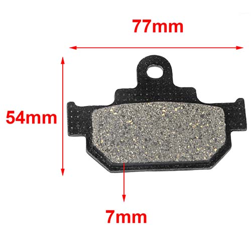 PASTILLA DE FRENO SUZUKI VL 125 Y  "INTRUDER" GZ 250 HYD (127)