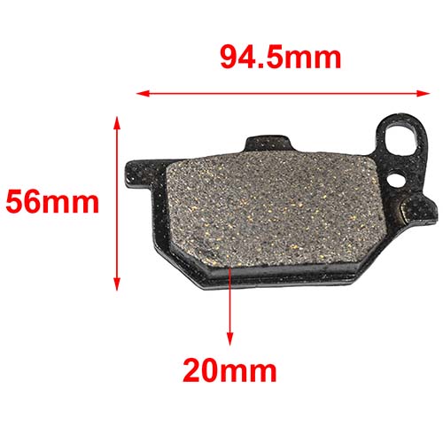 PASTILLA DE FRENO YAMAHA XS 400 / 750 HYD (128)