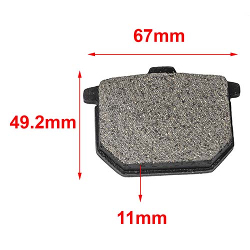 PASTILLA DE FRENO HONDA CX 500 / CUSTOM / CB 900 HYD (129)