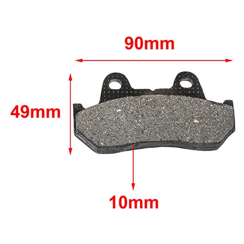 PASTILLA DE FRENO CN 250 / HELIX / CB 450 / REBEL 500 HYD (130)