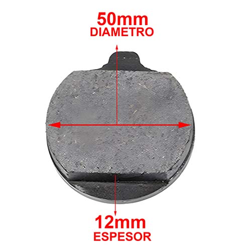 PASTILLA DE FRENO KAWASAKI KZ 650 / 750 / 900 / 1000 TRASERA HYD (132)
