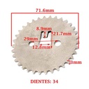 ENGRANAJE DE DISTRIBUCION (CEMENTADO) YAMAHA 125 YBR CREUSO (563-000)