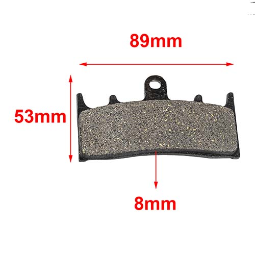 PASTILLA DE FRENO SUZUKI GSX 750 / 1000 K ZX 6R HYD (136)