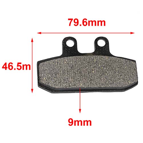 PASTILLA DE FRENO KTM 125 / 250 / 400 ENDURO / 125 / 250 HYD (141)