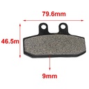 PASTILLA DE FRENO KTM 125 / 250 / 400 ENDURO / 125 / 250 HYD (141)