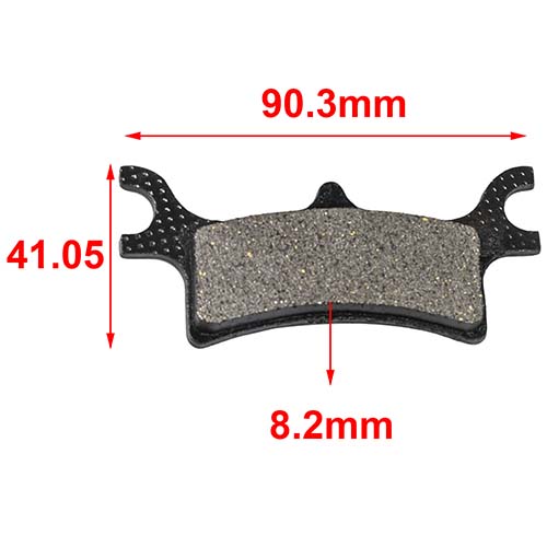 PASTILLA DE FRENO POLARIS MAGNUM 325 / 500 MOD 2002 HYD (145)