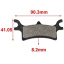 PASTILLA DE FRENO POLARIS MAGNUM 325 / 500 MOD 2002 HYD (145)