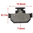 PASTILLA DE FRENO ZANELLA PATAGONIA HYD (146)