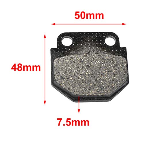 PASTILLA DE FRENO GILERA YL 150 HYD (148)