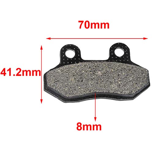 PASTILLA DE FRENO MOTOMEL X3M HYD (149)