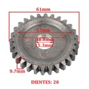 ENGRANAJE DE PUESTA EN MARCHA YAMAHA 125 XTZ E/ ED/ K (4T) CREUSO (7042-000)