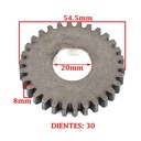 ENGRANAJE INTERMEDIARIO Z-30 MODELO Nº2 ZANELLA 200 ZTT Nº1 4T CREUSO (4316-000)