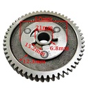 ENGRANAJE PRIMARIO DE FUNDICION C/DIENTE HELICOIDAL Z-53 ZANELLA 50 KS V3 (2T) CREUSO (293-000)