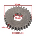 ENGRANAJE S/SECUNDARIO 1 Z-30 GUERRERO-MAGIC/TRIP 110 G CREUSO (7425-000)