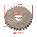 ENGRANAJE S/SECUNDARIO 3 Z-31GUERRERO-MAGIC TRIP 110 G CREUSO (7430-000)