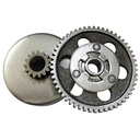 ENGRANAJE Y CAMPANA D/RECTO P/BUJE Z.15-54 ZANELLA 50 MODELO PRO (2T) CREUSO (696-000)