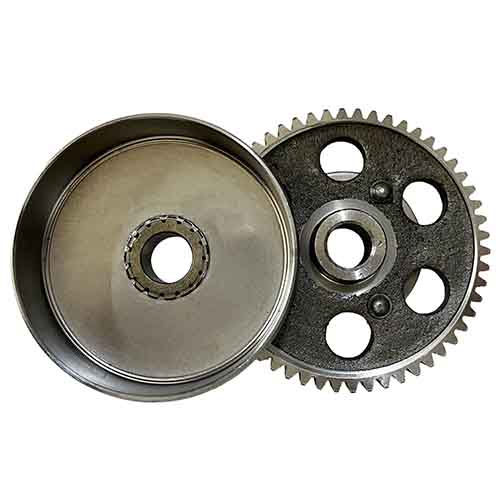 ENGRANAJE Y CAMPANA D/RECTO P/BUJE Z.15-54 ZANELLA 50 MODELO PRO (2T) CREUSO (696-000)
