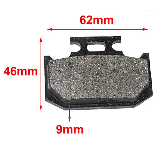 PASTILLA DE FRENO MOTOMEL XMM 250 DELANTERA HYD (157)