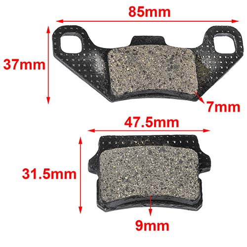 PASTILLA DE FRENO CUATRICICLO PHANTER HYD (159)