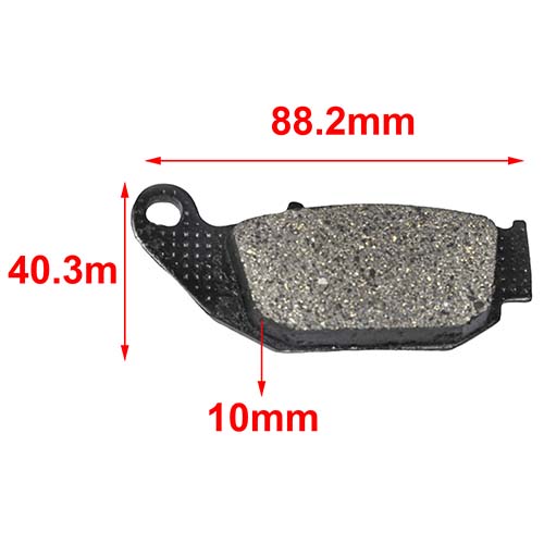 PASTILLA DE FRENO HONDA CBF 150 INVICTA HYD (162)