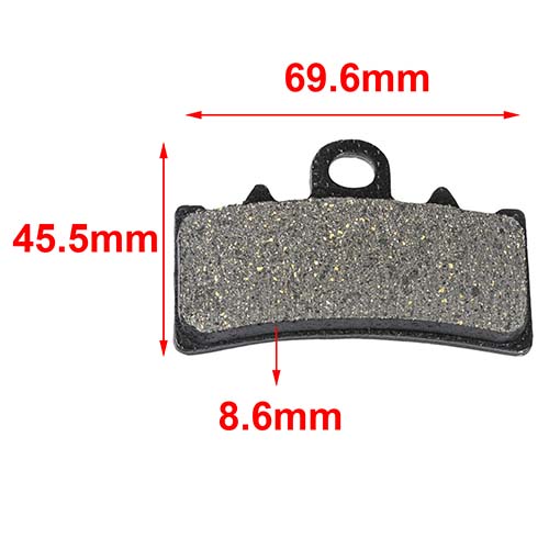 PASTILLA DE FRENO KTM DUKE 200 / 390 DELANTERA HYD (172)