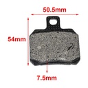 PASTILLA DE FRENO BENELLI TNT 600 TRASERA HYD (173)