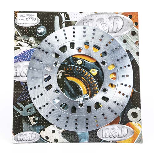 DISCO DE FRENO MONDIAL HD 254 DELANTERO AG8 (D8118)