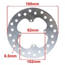 DISCO DE FRENO HONDA CR80 TRASERA AG8 (D8007)