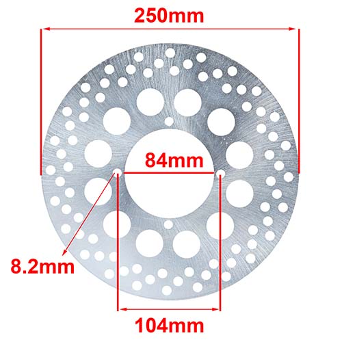 DISCO DE FRENO SUZUKI GS500 TRASERA AG8 (D8011)