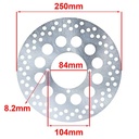 DISCO DE FRENO SUZUKI GS500 TRASERA AG8 (D8011)