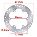 DISCO DE FRENO HONDA CBR600 F1/F2 DELANTERO AG8 (D8014)